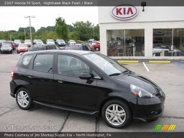 2007 Honda Fit Sport in Nighthawk Black Pearl