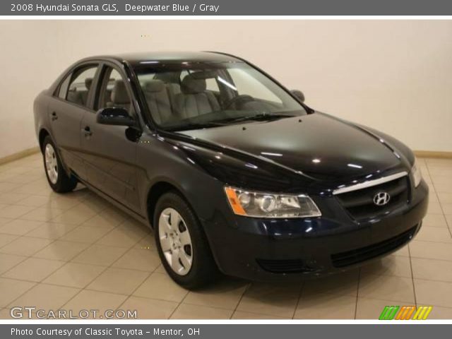 2008 Hyundai Sonata GLS in Deepwater Blue