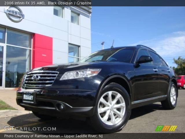 2006 Infiniti FX 35 AWD in Black Obsidian