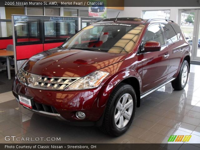 2006 Nissan Murano SL AWD in Merlot Pearl