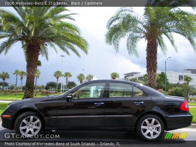 2008 Mercedes-Benz E 350 Sedan in Black