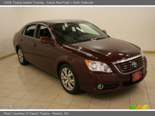 2008 Toyota Avalon Touring in Cassis Red Pearl