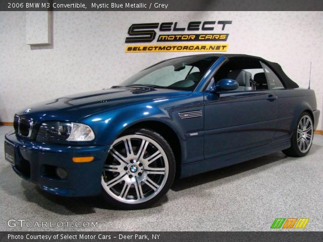 2006 BMW M3 Convertible in Mystic Blue Metallic