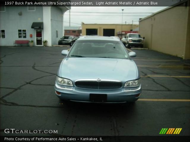 1997 Buick Park Avenue Ultra Supercharged Sedan in Light Adriatic Metallic