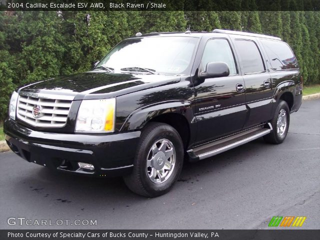 2004 Cadillac Escalade ESV AWD in Black Raven