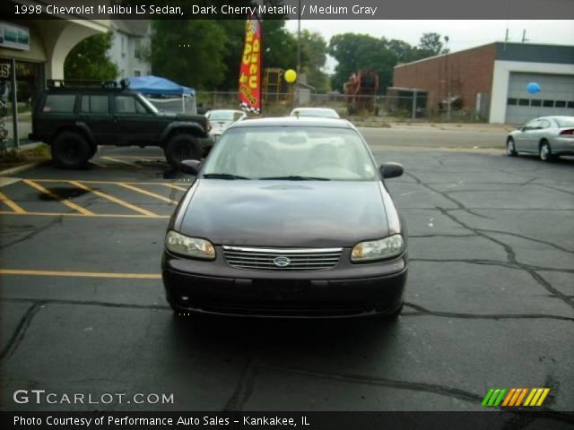1998 Chevrolet Malibu LS Sedan in Dark Cherry Metallic