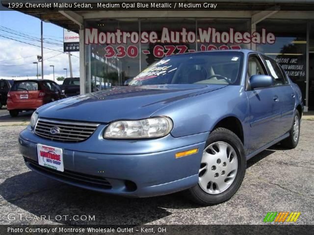 1999 Chevrolet Malibu Sedan in Medium Opal Blue Metallic