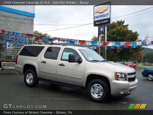 2009 Chevrolet Suburban LS 4x4 in Gold Mist Metallic