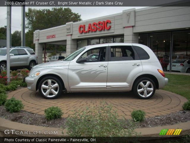 2003 Chrysler PT Cruiser GT in Bright Silver Metallic