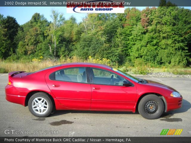 2002 Dodge Intrepid SE in Inferno Red Tinted Pearlcoat