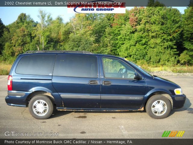 2002 Chevrolet Venture LS in Dark Sapphire Metallic
