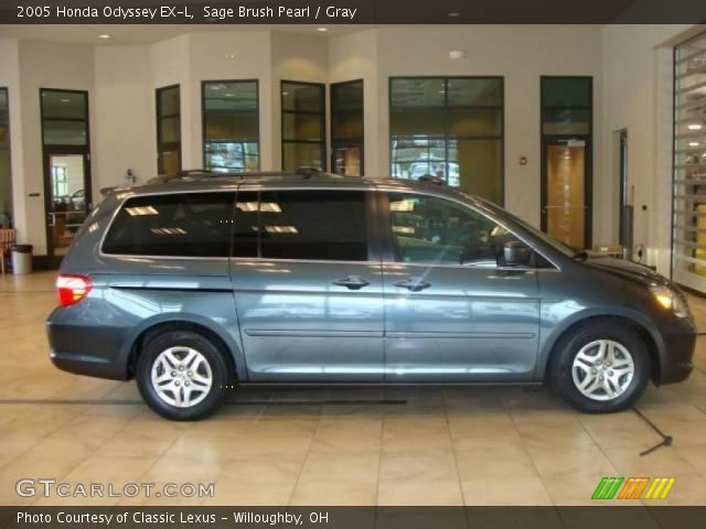 2005 Honda Odyssey EX-L in Sage Brush Pearl