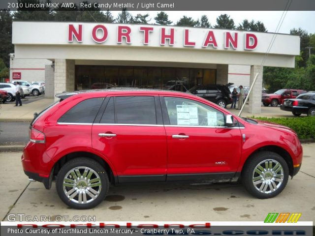 2010 Lincoln MKX AWD in Red Candy Metallic