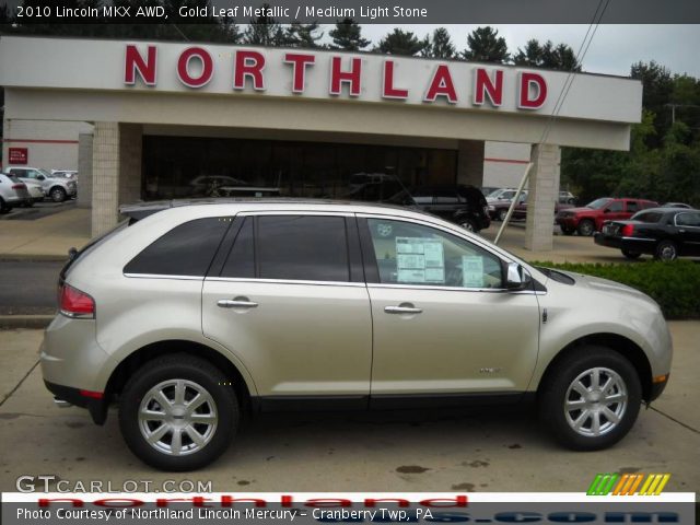 2010 Lincoln MKX AWD in Gold Leaf Metallic