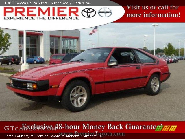 1983 Toyota Celica Supra in Super Red