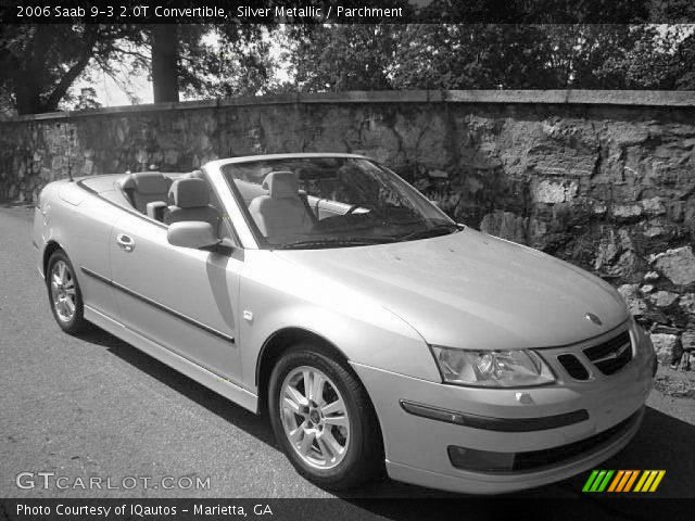 2006 Saab 9-3 2.0T Convertible in Silver Metallic