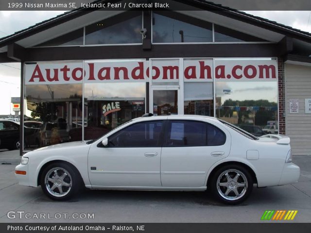 1999 Nissan Maxima SE in Icelandic Pearl