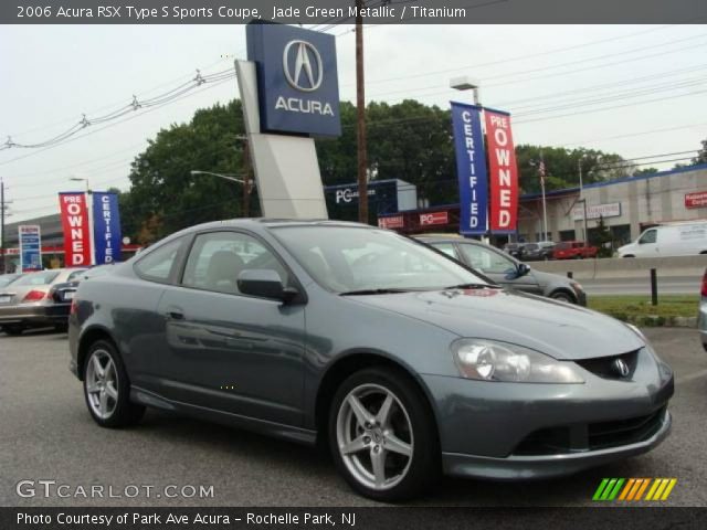 2006 Acura RSX Type S Sports Coupe in Jade Green Metallic