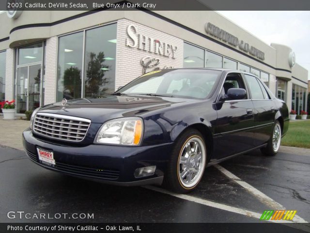 2003 Cadillac DeVille Sedan in Blue Onyx
