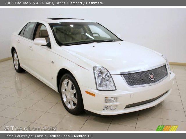 2006 Cadillac STS 4 V6 AWD in White Diamond