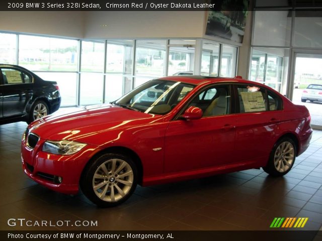 2009 BMW 3 Series 328i Sedan in Crimson Red