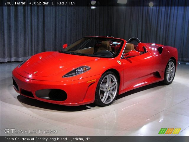 2005 Ferrari F430 Spider F1 in Red