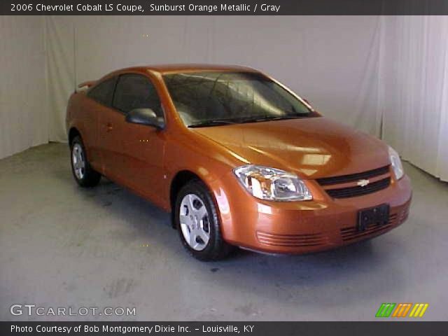 2006 Chevrolet Cobalt LS Coupe in Sunburst Orange Metallic