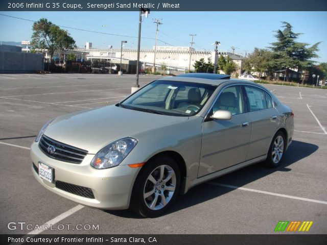 2006 Infiniti G 35 Coupe in Serengeti Sand Metallic