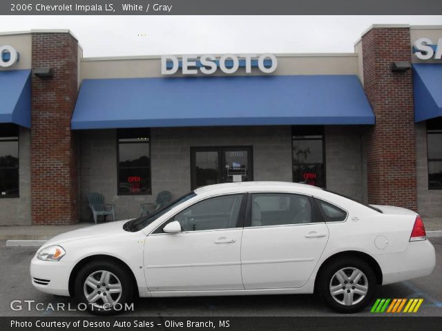 2006 Chevrolet Impala LS in White