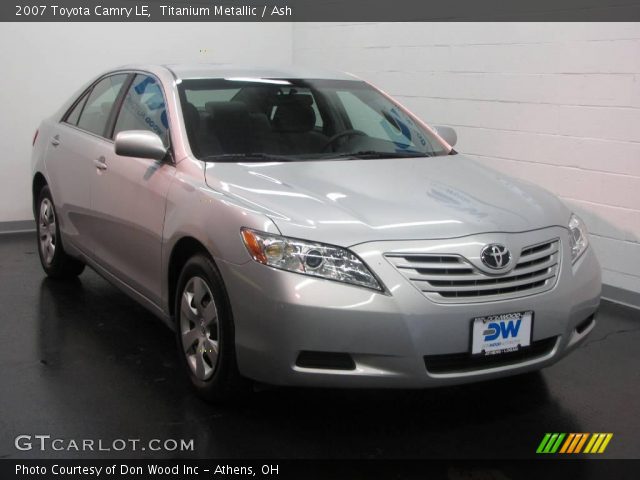 2007 Toyota Camry LE in Titanium Metallic
