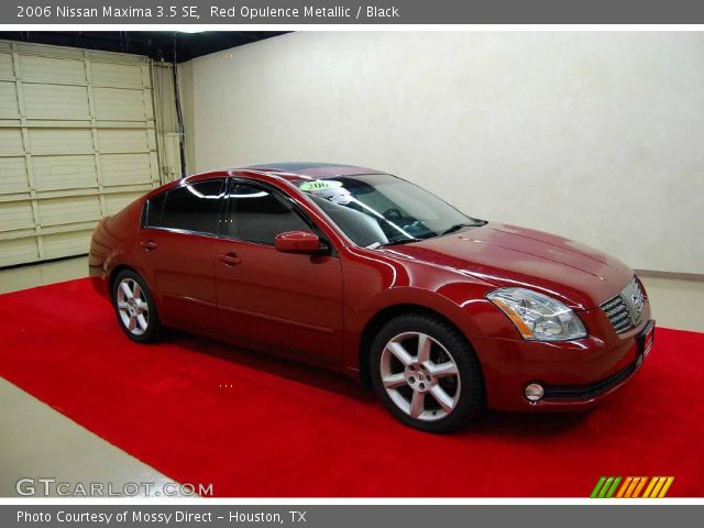 2006 Nissan Maxima 3.5 SE in Red Opulence Metallic