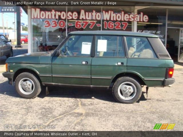 1993 Land Rover Range Rover County in Dark Green Metallic