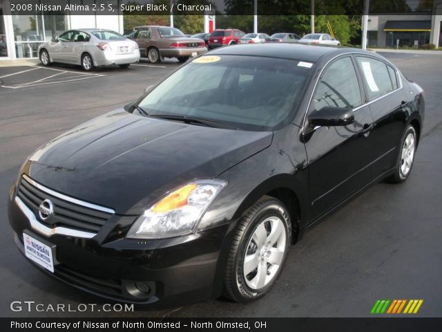 2008 Nissan Altima 2.5 S in Super Black