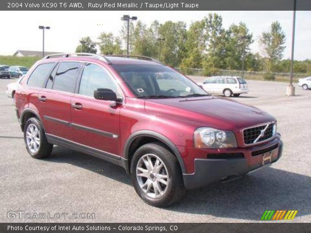 2004 Volvo XC90 T6 AWD in Ruby Red Metallic