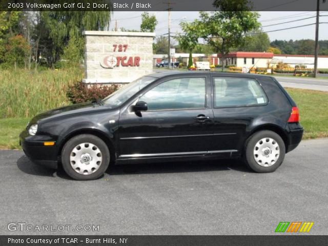 2003 Volkswagen Golf GL 2 Door in Black