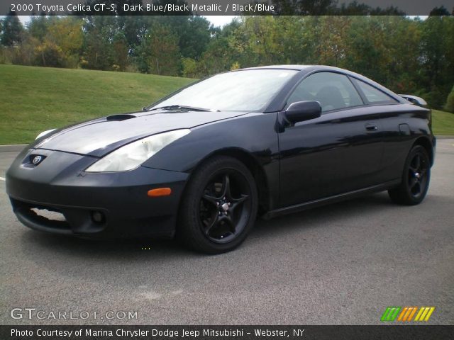 2000 Toyota Celica GT-S in Dark Blue/Black Metallic