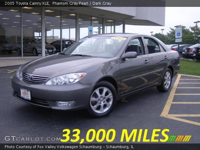 2005 Toyota Camry XLE in Phantom Gray Pearl