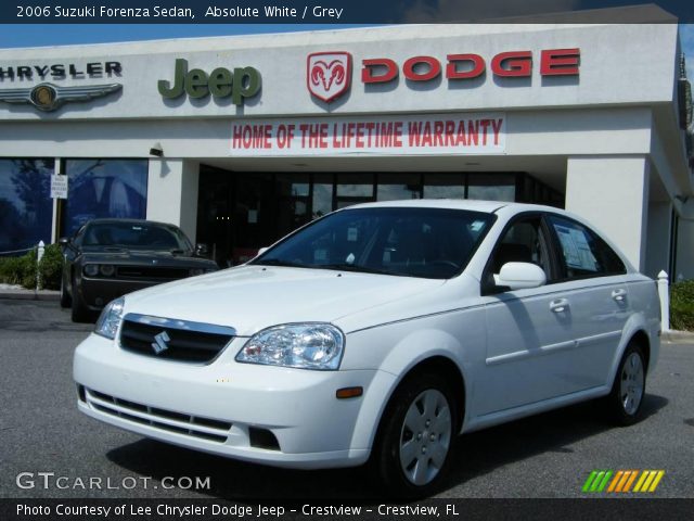 2006 Suzuki Forenza Sedan in Absolute White