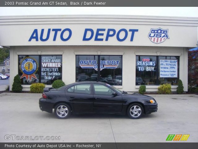 2003 Pontiac Grand Am GT Sedan in Black
