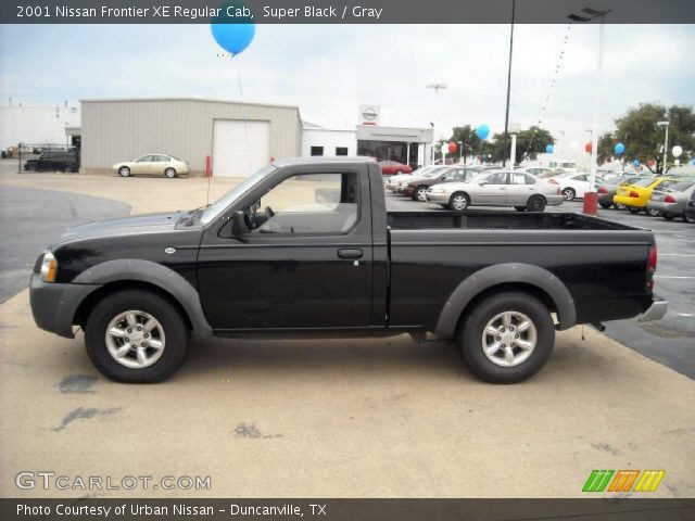 2001 Nissan Frontier XE Regular Cab in Super Black