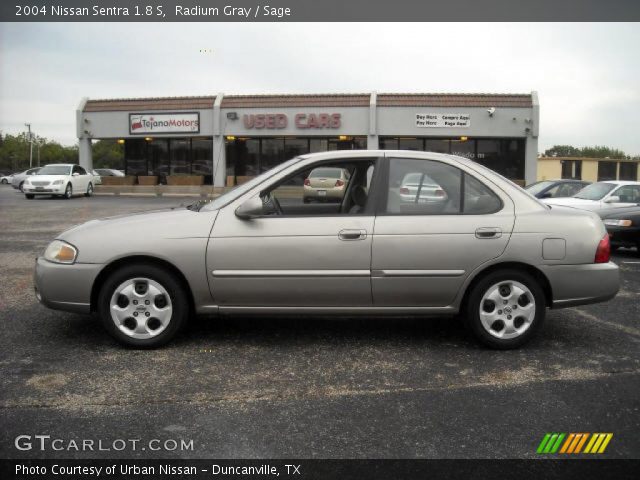 2004 Nissan Sentra 1.8 S in Radium Gray
