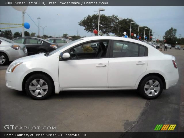 2008 Nissan Sentra 2.0 in Fresh Powder White