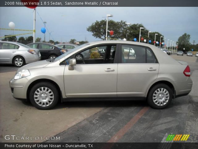 2008 Nissan Versa 1.8 S Sedan in Sandstone Metallic