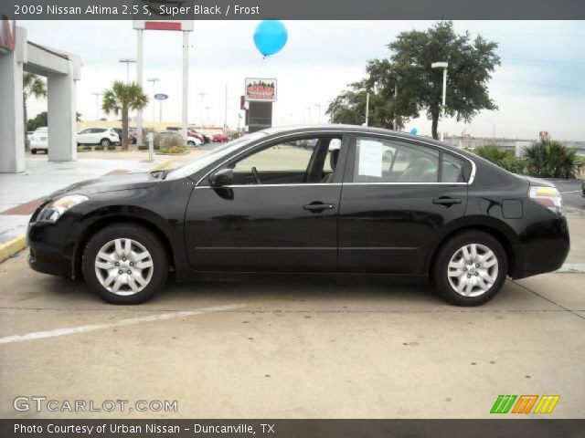 2009 Nissan Altima 2.5 S in Super Black