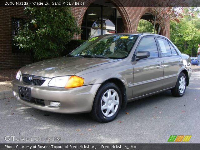 2000 Mazda Protege LX in Sand Mica