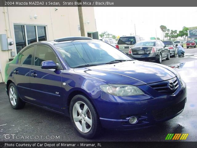 2004 Mazda MAZDA3 s Sedan in Strato Blue Mica