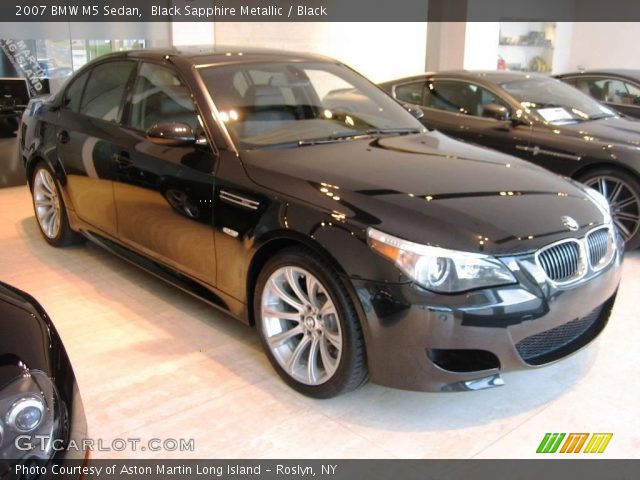 2007 BMW M5 Sedan in Black Sapphire Metallic