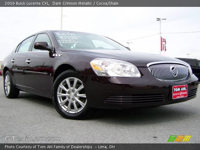 2009 Buick Lucerne CXL in Dark Crimson Metallic