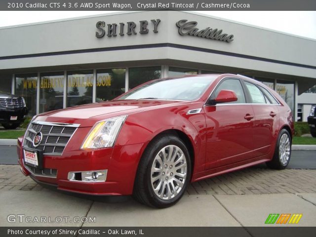 2010 Cadillac CTS 4 3.6 AWD Sport Wagon in Crystal Red Tintcoat