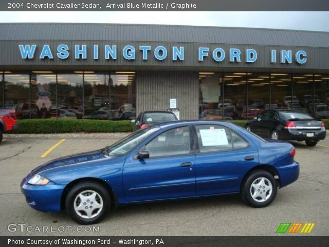 2004 Chevrolet Cavalier Sedan in Arrival Blue Metallic